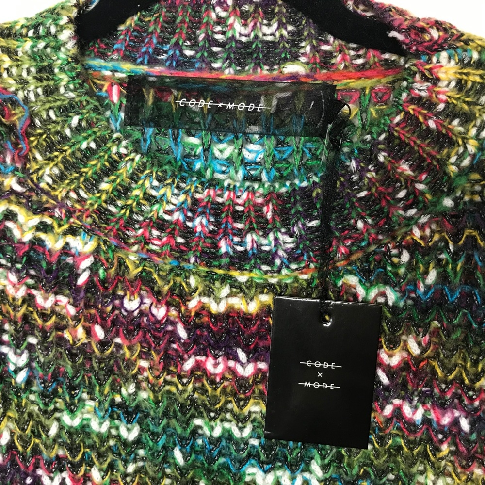 Code Mode Nwt Codexmode Nordstrom Crop Sweater L - image 3